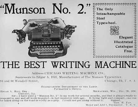 Publicitat de la Munson núm. 2