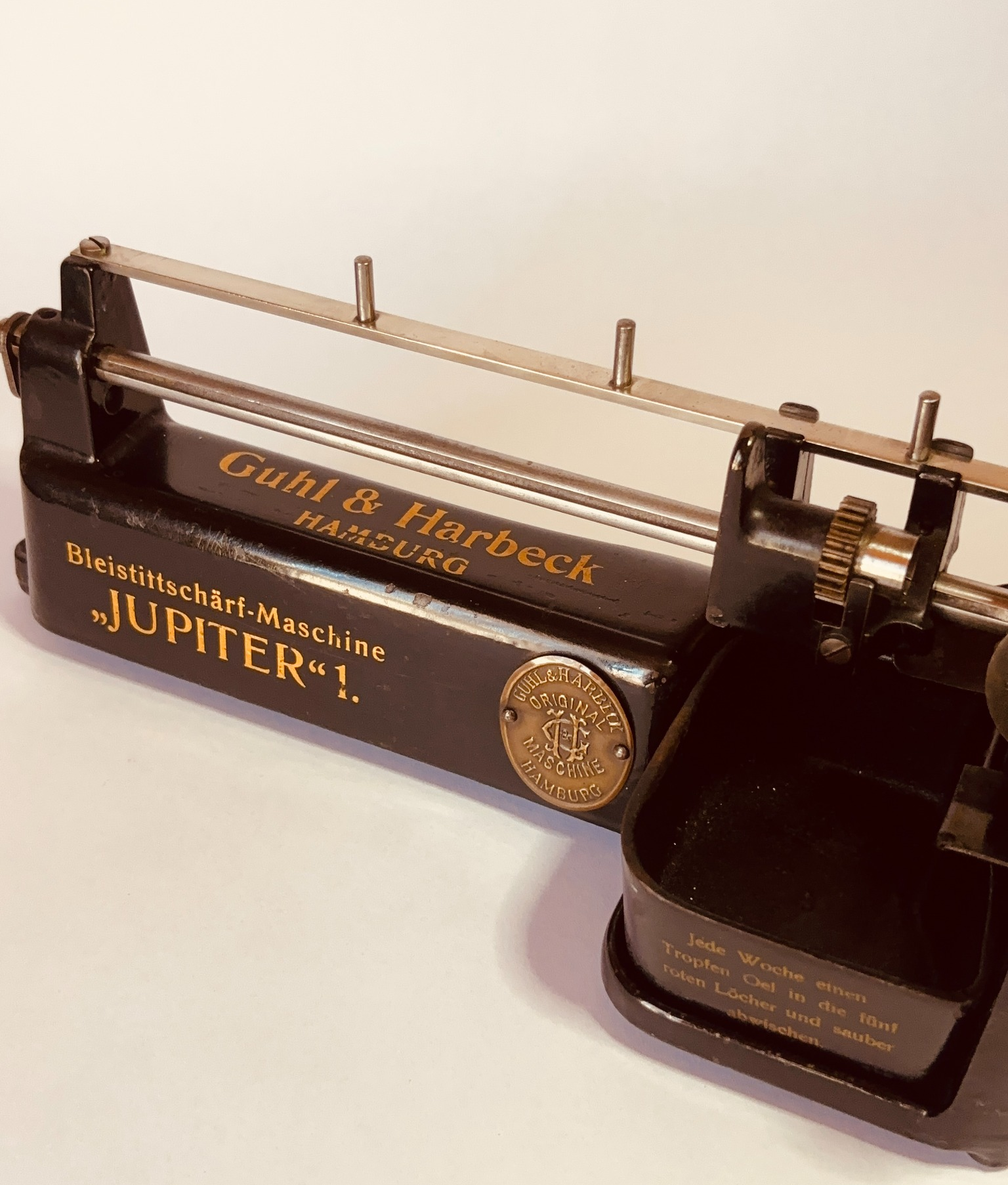 Marca i calaix de la Jupiter 1